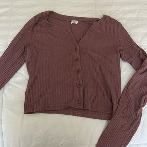 Aritzia Wilfred free ribbed top